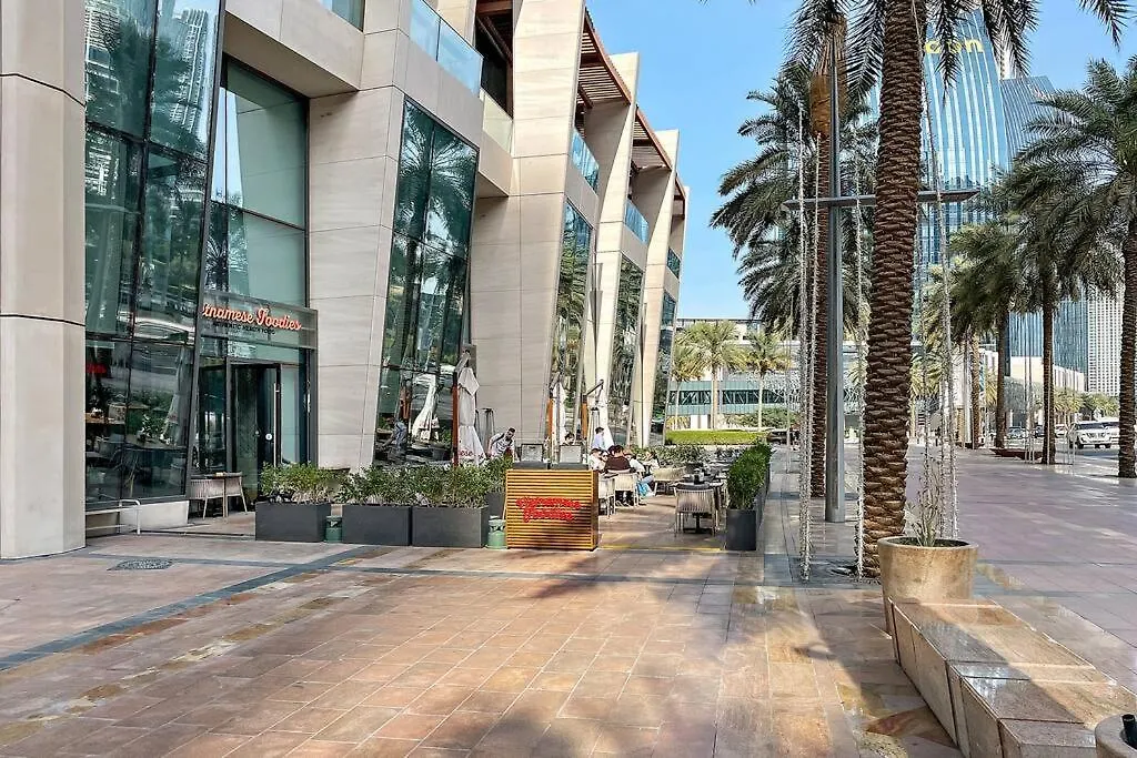 First Class 2Br Elegance With Iconic Views Dubaj 0*,